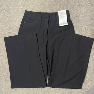 NWT Lululemon City Sleek Wide Leg Black Pants Size 26